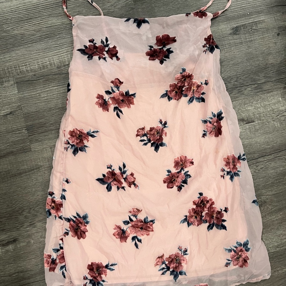 Floral Pink Dress